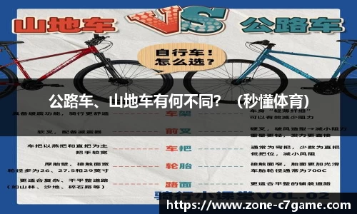 公路车、山地车有何不同？（秒懂体育）